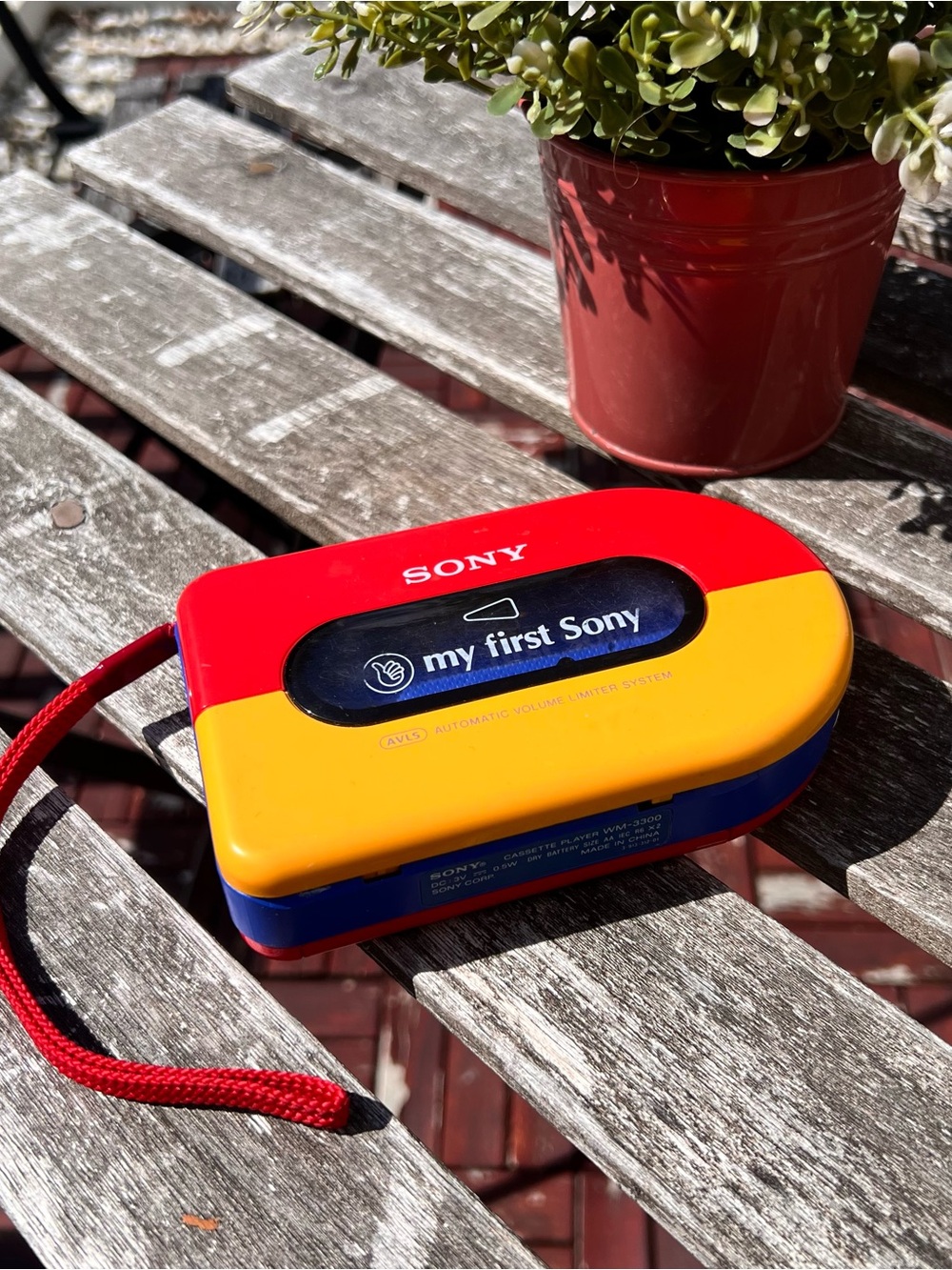 Retro My First Sony Walkman Cassette Player